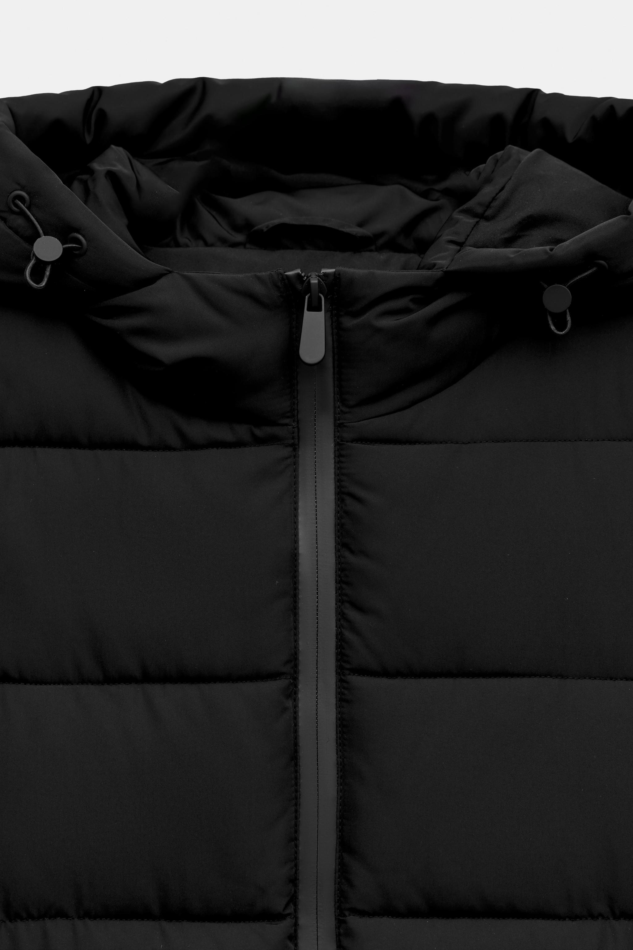 COMBINATION QUILTED JACKET WITH HOODIE